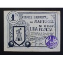 1937- MARTORELL - 1 PESETA - BARCELONA