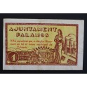 1937- PALAMOS - BARCELONA - 1 PESETA - BILLETE