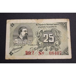 1937- REUS - TARRAGONA - 25 CENTIMOS - BILLETE