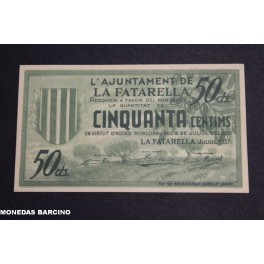 1937- LA FATARELLA - 50 CENTIMOS -TARRAGONA