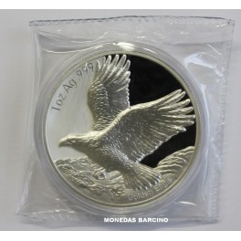 2025- AGUILA REAL - 1 DOLAR - SAMOA - ONZA -PLATA