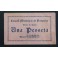 1937- NAVARCLES -BILLETE - BARCELONA - 1 PESETA
