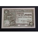 1936- TARADELL - 1 PESSETA - BARCELONA - BILLETE