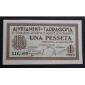 1937 - TARRAGONA - 1 PESETA - BILLETE