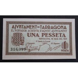 1937 - TARRAGONA - 1 PESETA - BILLETE