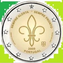 2025-MOVIMIENTO SCOUT  - 2 EUROS - PORTUGAL