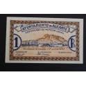 1937-  ALICANTE - 1 PESETA - BILLETE
