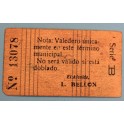 BAEZA - JAEN - 1 PESETA - BILLETE PAPEL MONEDA 