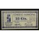 1937- MONZON - HUESCA - 25 CENTIMOS - BILLETE