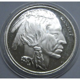 1980- INDIO -1 ONZA - ESTADOS UNIDOS- PLATA
