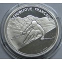 1989- OLIMPIADAS - 100 FRANCOS - FRANCIA- PLATA
