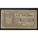 1937- LA SOLANA - 1 PESETA - CIUDAD REAL