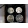 1976-OLIMPIADAS- CANADA -5 -10 DOLLARS -4 MONEDAS 