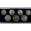1980- OLIMPIADAS-RUSIA- 5- 10 RUBLOS -7 MONEDAS