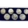 1980- OLIMPIADAS-RUSIA- 5- 10 RUBLOS -7 MONEDAS