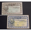 1937- GRAMENET DEL BESOS - 25 CENTIMOS -50 CENTIMOS -BARCELONA