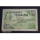 1937- GUALBA - BILLETE - 50 CENTIMOS - BARCELONA
