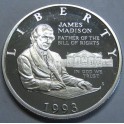 1993- JAMES MADISON -USA -1/2 DOLLAR - ESTADOS UNIDOS