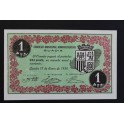 1938- GUADIX - GRANADA - 1 PESETA - BILLETE