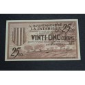 1937-FATARELLA -BILLETE - 25 CENTIMOS -TARRAGONA
