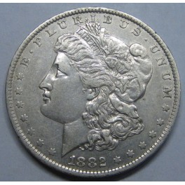 1882- ORLEANS - MORGAN  - DOLLAR - USA - PLATA