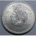 1948- CUAUHTEMOC - 5 PESOS - MEXICO- PLATA