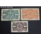 1937-SADURNI ANOIA- 1 PESETA- 50-25 CENTIMOS - BARCELONA - 3 BILLETES