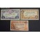 1937- LLEIDA -3 BILLETES- 1 PESETA - 50-25 CENTIMOS