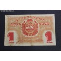 1937- MORA LA NOVA - 1 PESETA - TARRAGONA - BILLETE