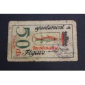 1937- MONTMANY -FIGARO- 50 CENTIMOS - BARCELONA