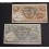 1937- PINS del VALLES - 1 PESETA -50 CENTIMOS- BARCELONA- 2 BILLETES