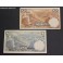 1937- PINS del VALLES - 1 PESETA -50 CENTIMOS- BARCELONA- 2 BILLETES