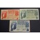 1937-MONTCADA REIXAC- 1 PESETA- 50-25 CENTIMOS - BARCELONA - 3 BILLETES
