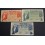 1937-MONTCADA REIXAC- 1 PESETA- 50-25 CENTIMOS - BARCELONA - 3 BILLETES