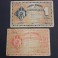 1937- AIGUAFREDA-1 PESETA -50 CENTIMOS- BARCELONA - 2 BILLETES