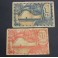 1937- AIGUAFREDA-1 PESETA -50 CENTIMOS- BARCELONA - 2 BILLETES