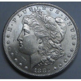 1882- PHILADELFIA -USA- MORGAN- DOLLAR -PLATA