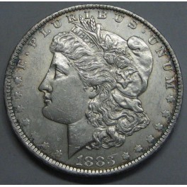 1883-NEW ORLEANS -USA- MORGAN- DOLLAR -PLATA