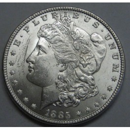 1885-PHILADELPHIA -USA- MORGAN- DOLLAR -PLATA