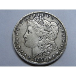 1888-NEW ORLEANS - USA- MORGAN- DOLLAR -PLATA