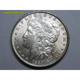 1889-PHILADELPHIA - USA- MORGAN- DOLLAR -PLATA