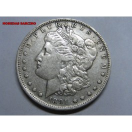 1891-NEW ORLEANS -USA- MORGAN- DOLLAR -PLATA