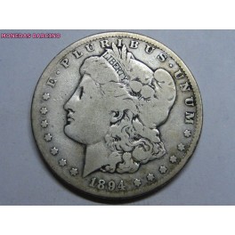 1894-SAN FRANCISCO -USA- MORGAN- DOLLAR -PLATA