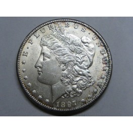 1897-SAN FRANCISCO -USA- MORGAN- DOLLAR -PLATA