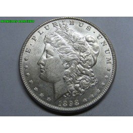 1898-PHILADELPHIA - USA- MORGAN- DOLLAR -PLATA