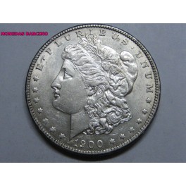 1900-PHILADELPHIA-USA- MORGAN- DOLLAR -PLATA