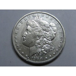 1900-NEW ORLEANS- USA- MORGAN- DOLLAR -PLATA