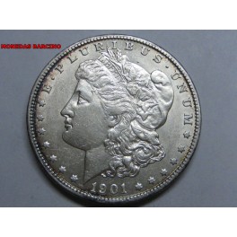 1901-NEW ORLEANS- USA- MORGAN- DOLLAR -PLATA