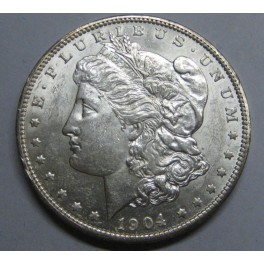 1904-NEW ORLEANS - USA- MORGAN- DOLLAR -PLATA