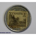 1937- MUEBLES  FANLO -BARCELONA - 5 CENTIMOS- CHAPA